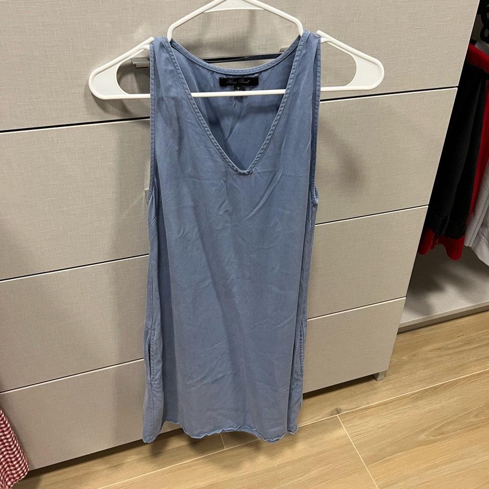 Honey Punch blue dress